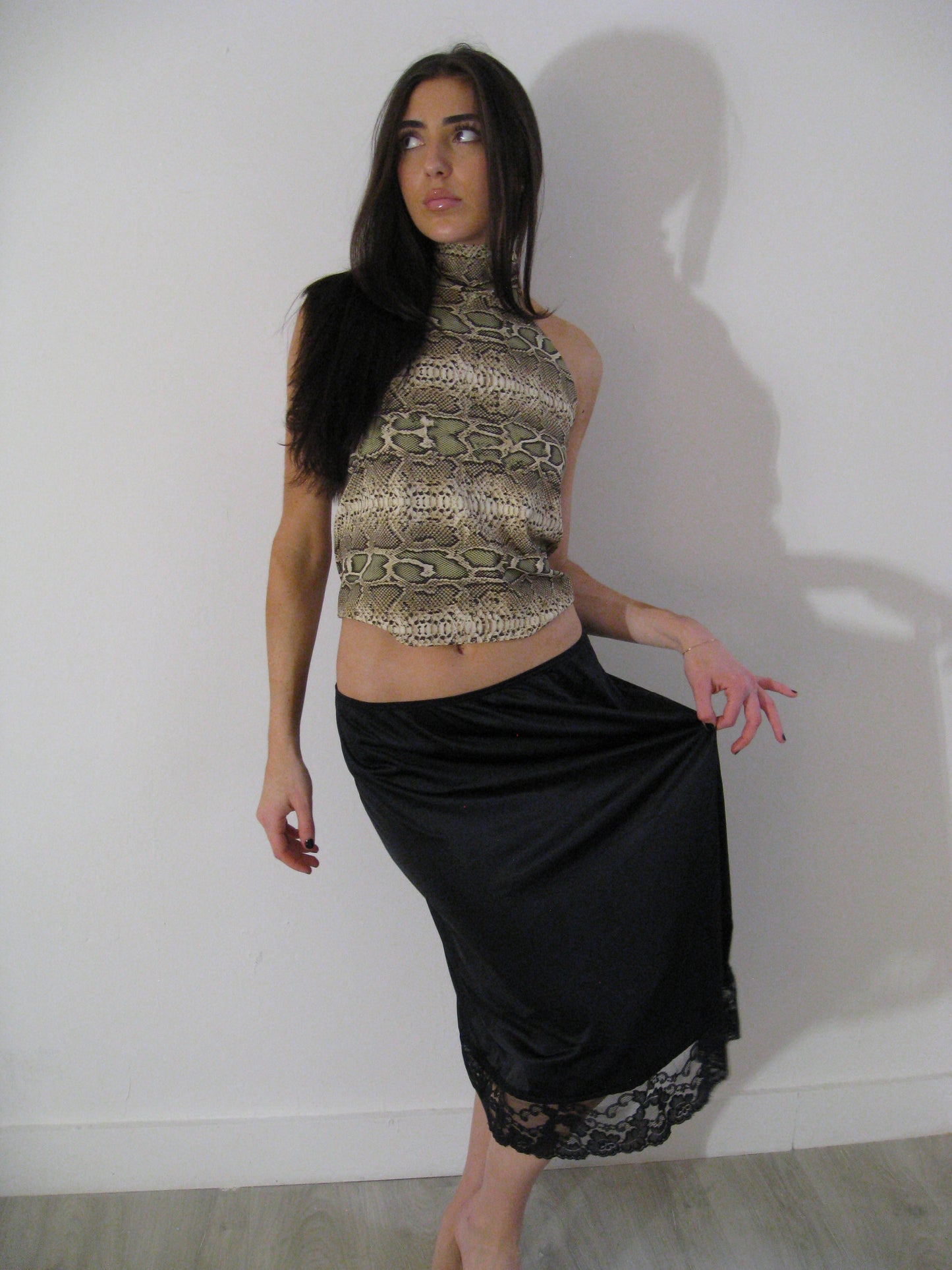 Light Viper High Neck Top