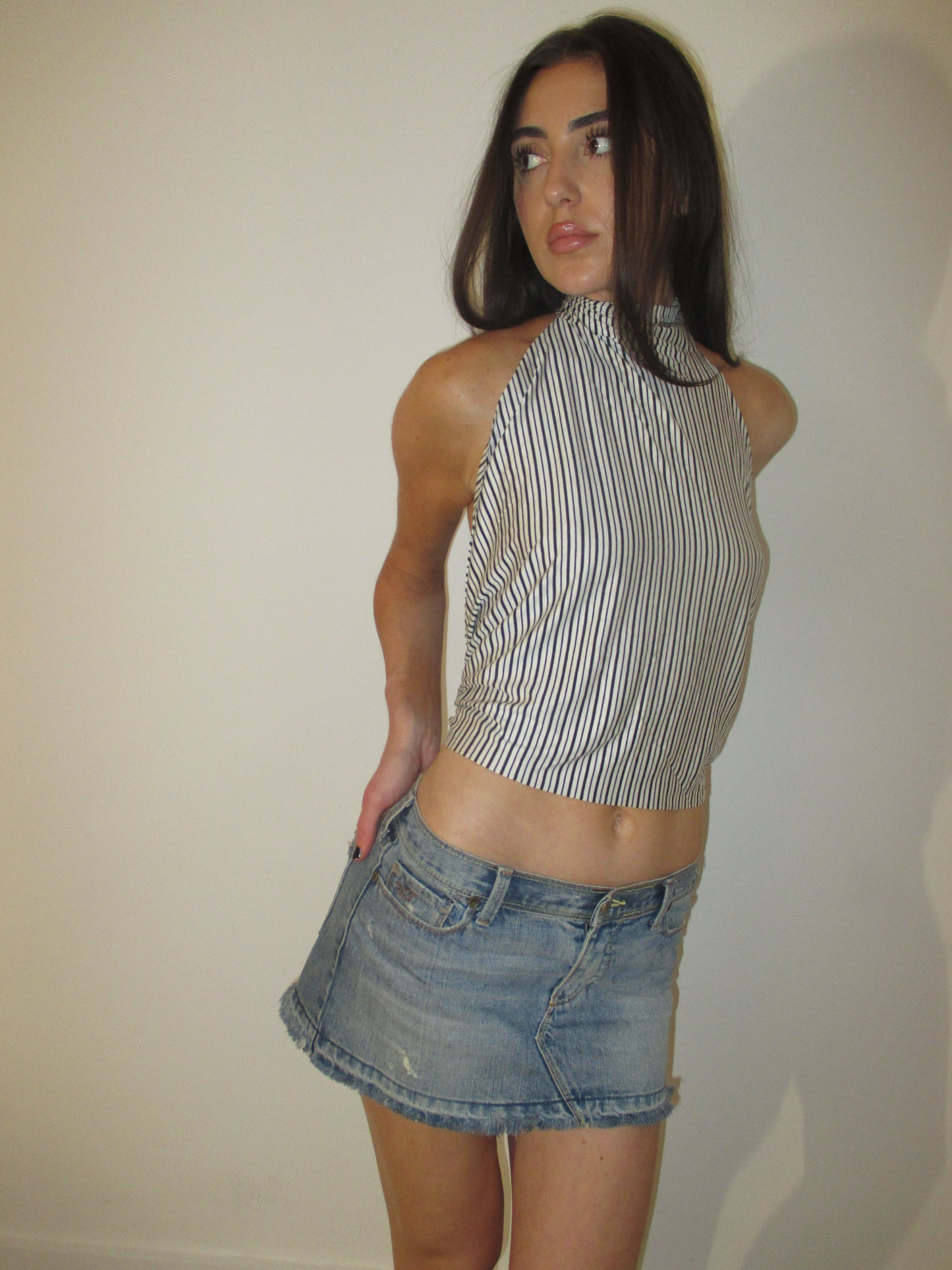 Downtown Lines High Neck Top