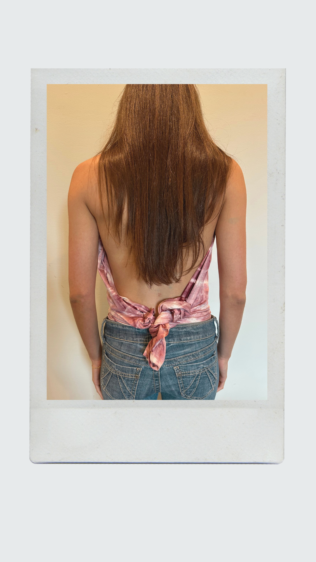 Strawberry Shortcake Plunge Halter Top