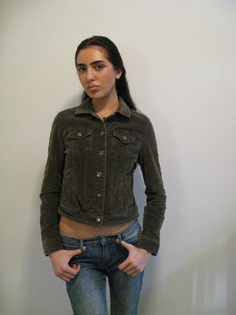 Grey Corduroy Jacket