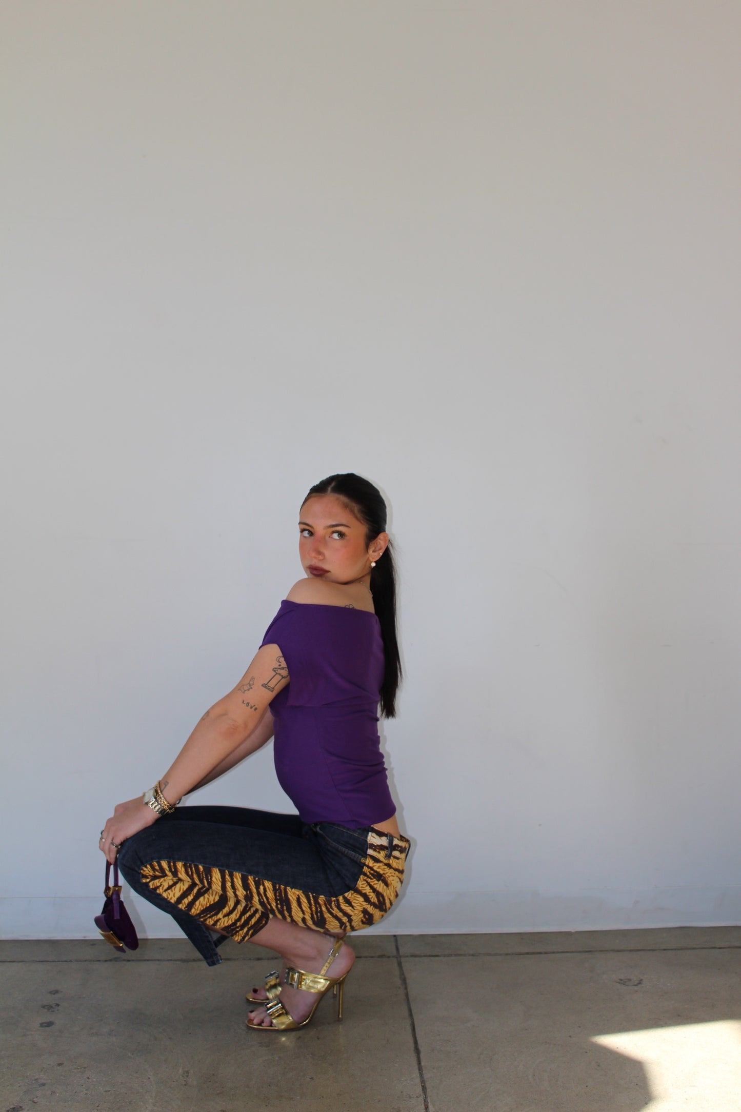 Purple Haze Off Shoulder Top