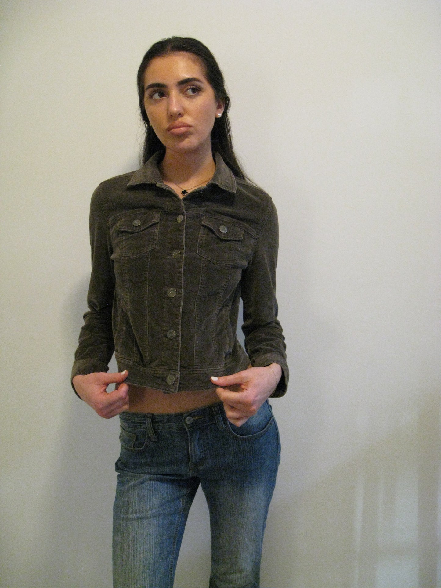 Grey Corduroy Jacket