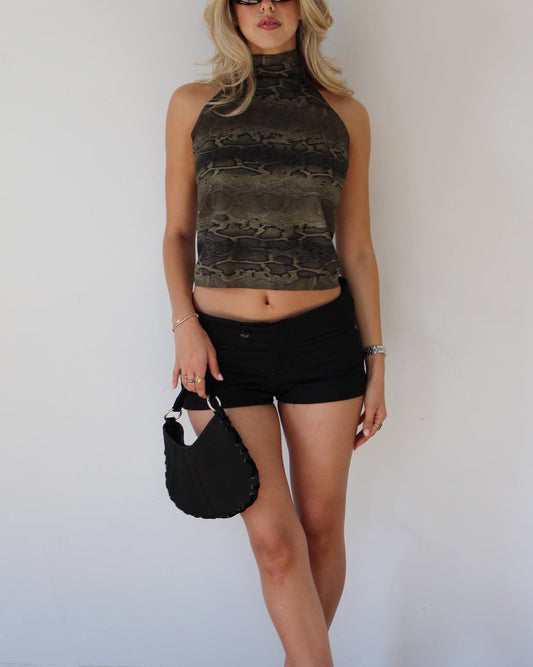 Dark Viper High Neck Top