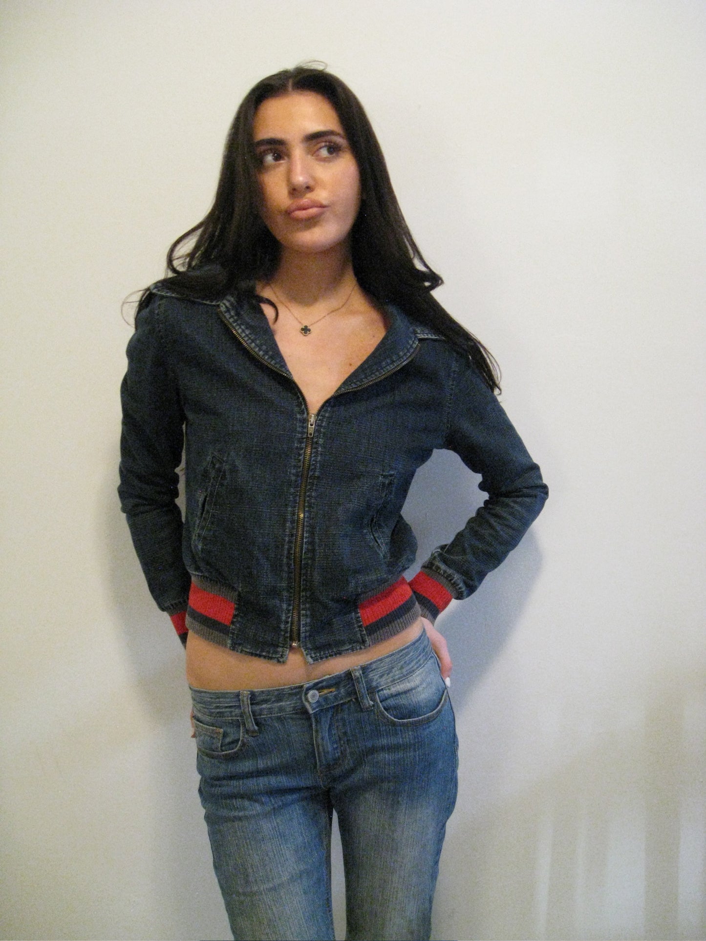 Denim Bomber Jacket