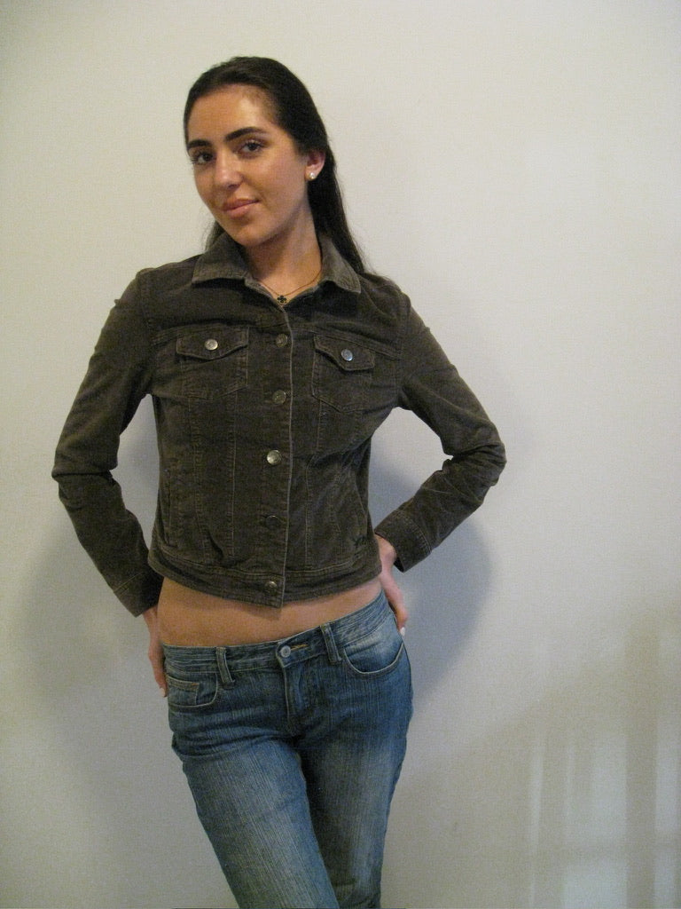 Grey Corduroy Jacket