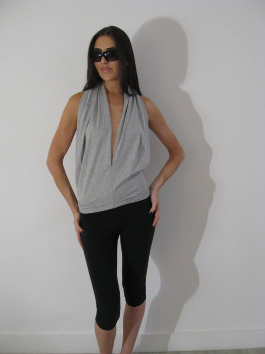 Grey Multi Top