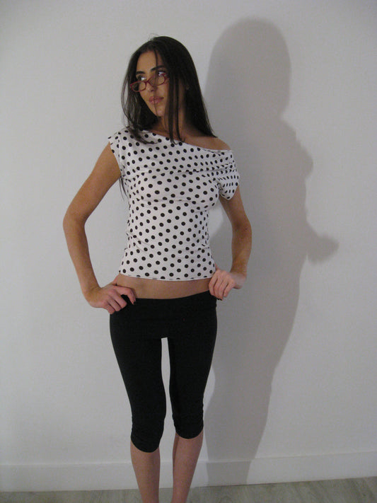 Dalmatian Off Shoulder Top