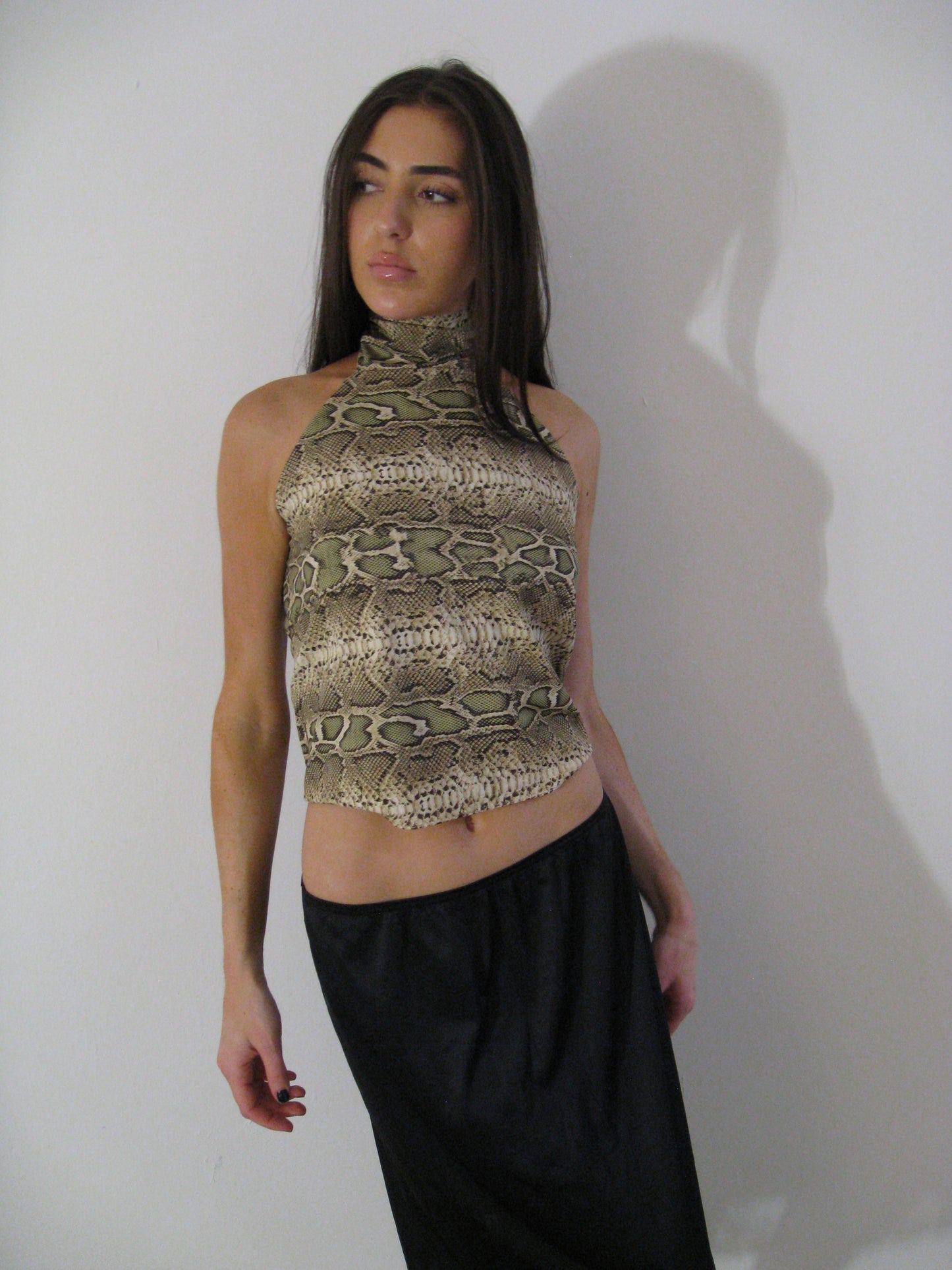 Light Viper High Neck Top