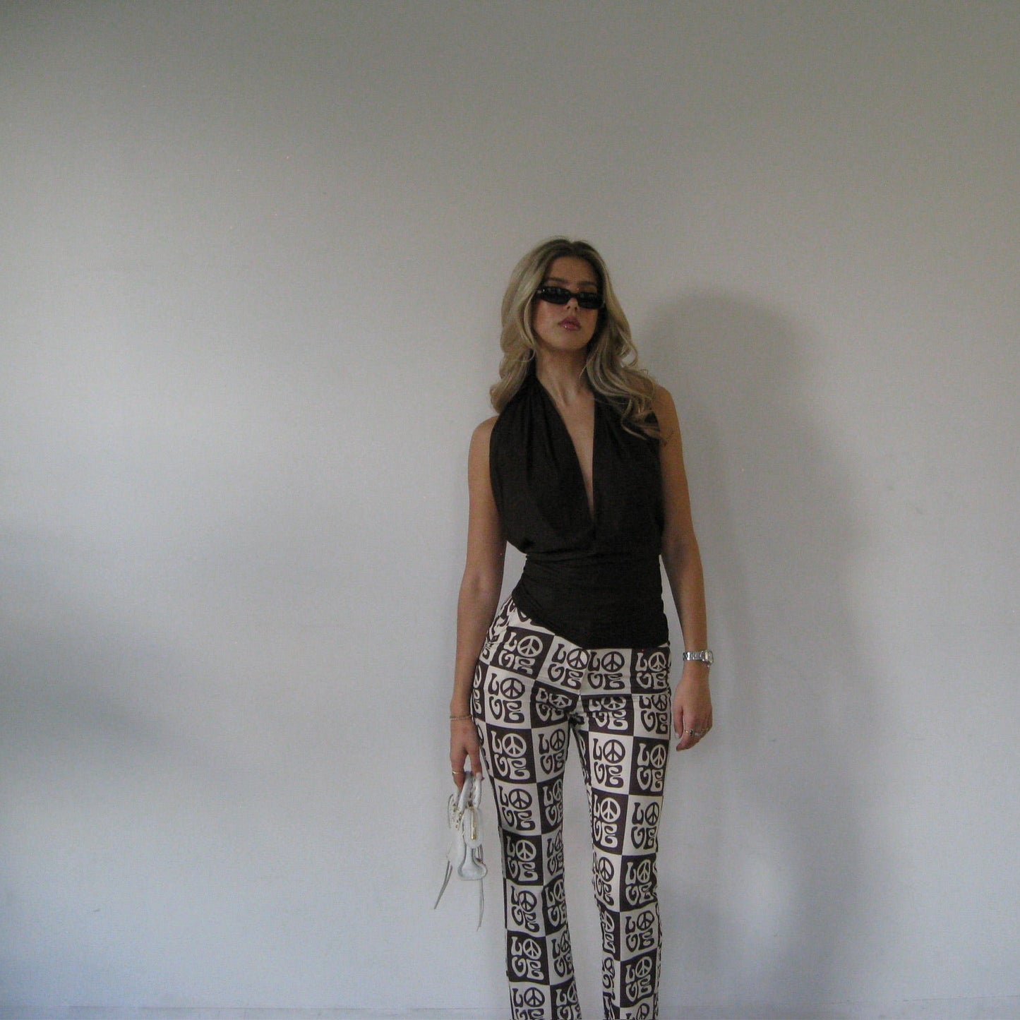 Chocolate Brown Multi Top