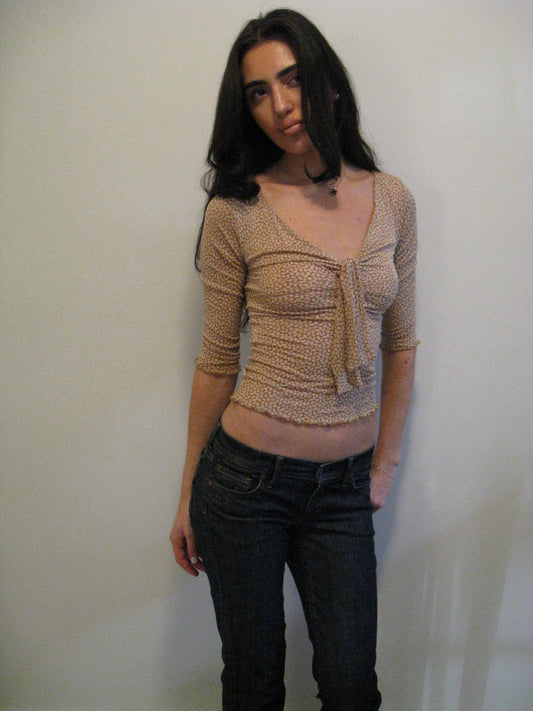 2000s Express Silk Blouse