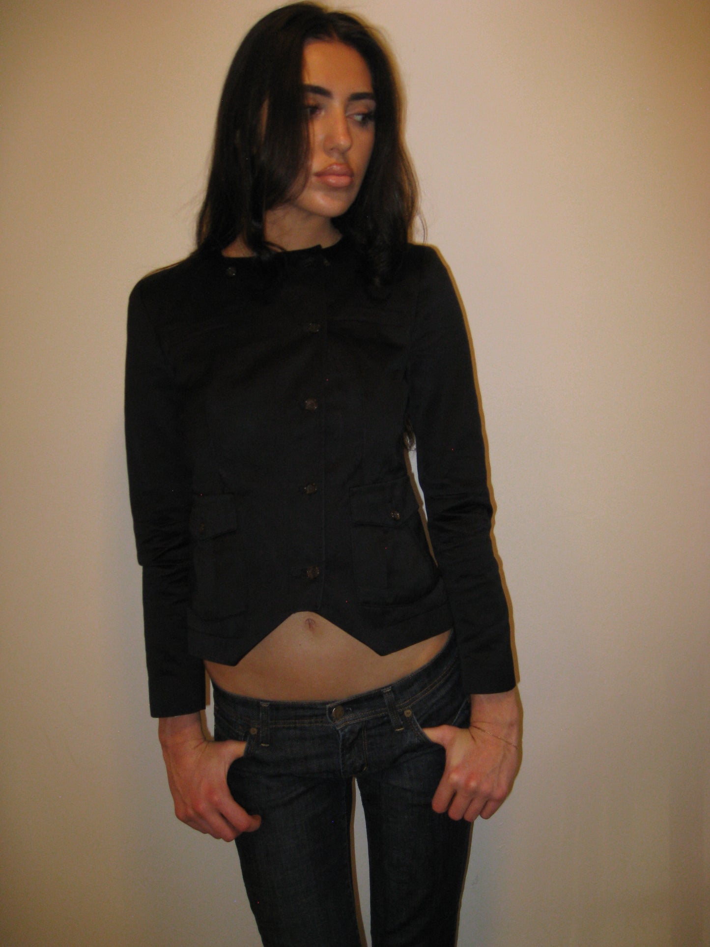 Structured Black Noir Jacket