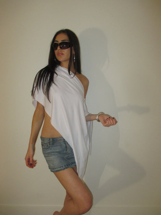 Cloud White Multi Top