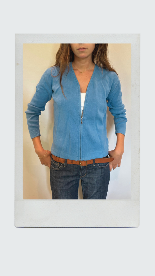 Costal Blue Zip Up