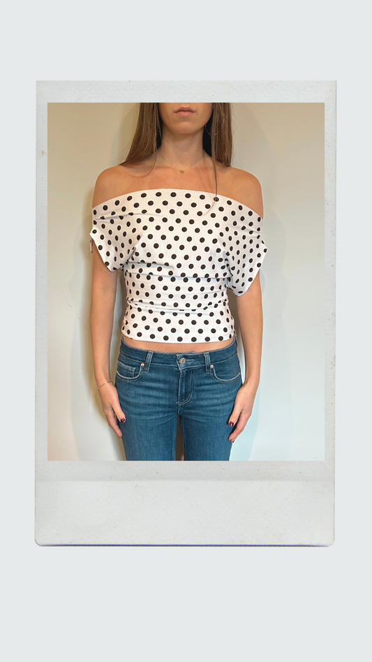 Dalmatian Off Shoulder Top